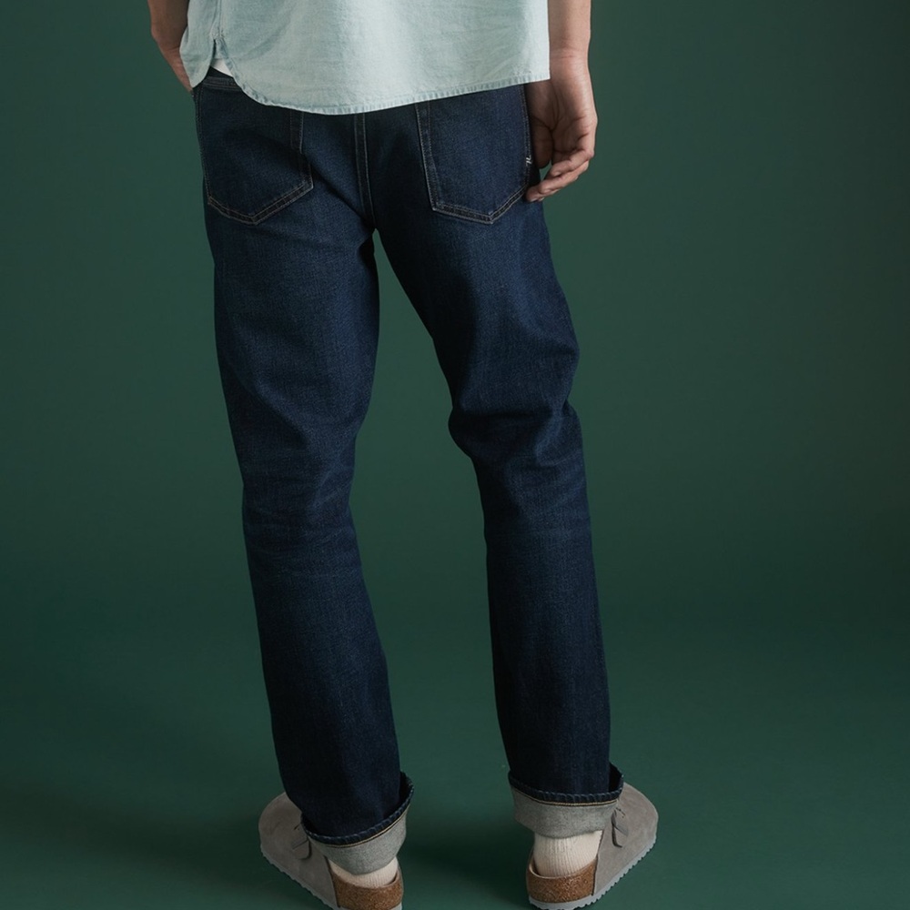 American Eagle Outfitters Blue Straight Jeans Classic Fit